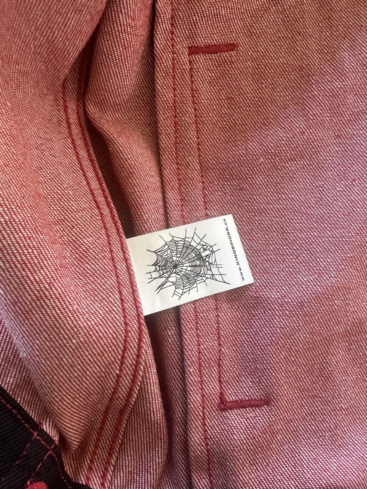 Sp5der Sp5der AOP sex denim jacket Size US L / EU 52-54 / 3 - 5 Thumbnail