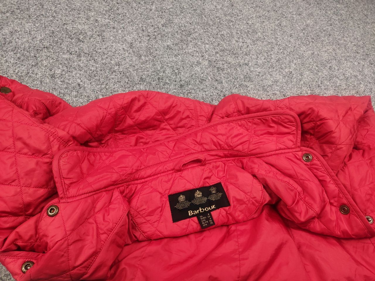Barbour Barbour Raylor quilted Classic Red Light Women's Jacket Size S / US 4 / IT 40 - 15 Thumbnail