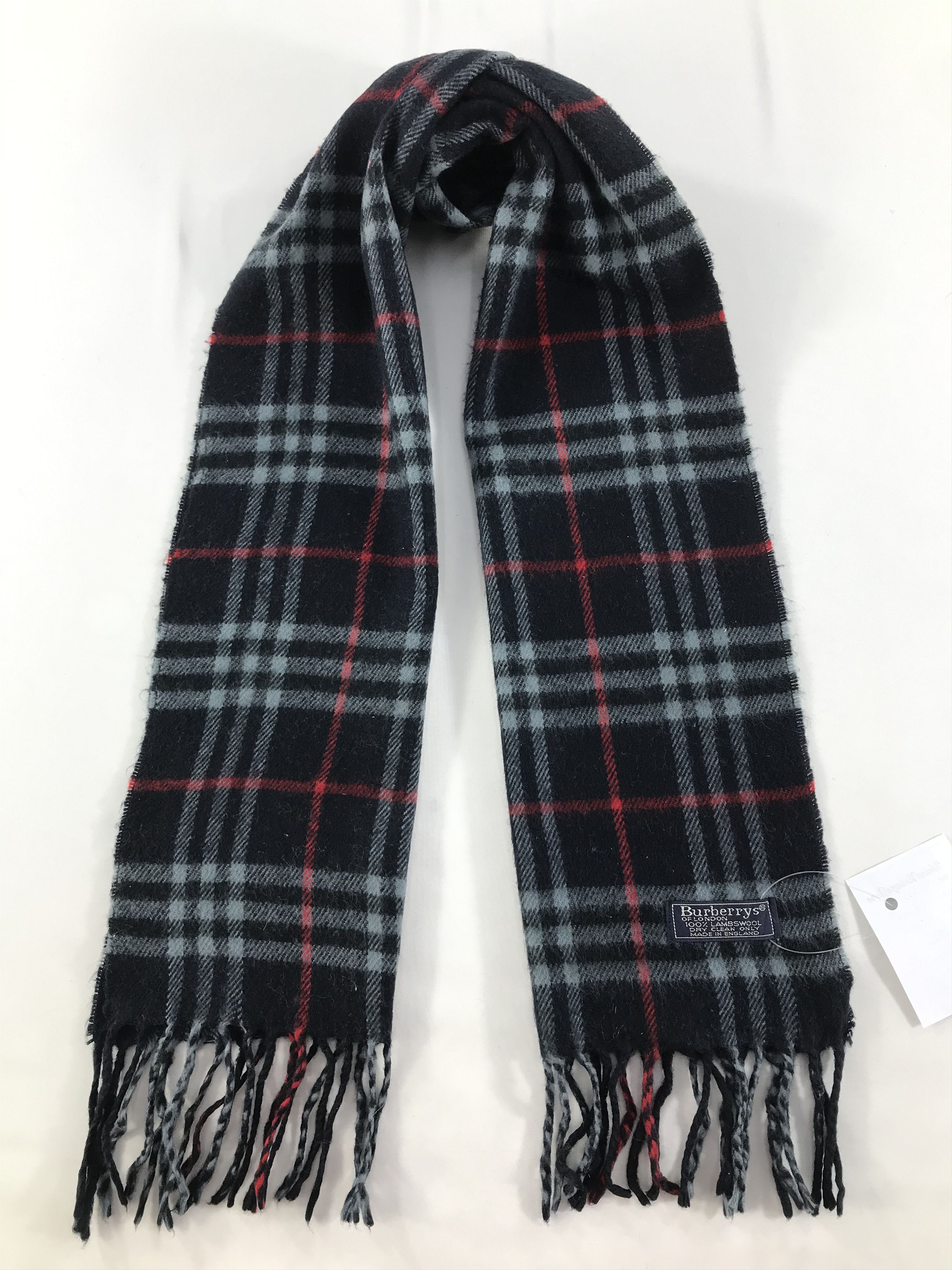 Burberry Vintage Burberry Scarf/Muffler/Neckwear MF1231 Size ONE SIZE - 1 Thumbnail