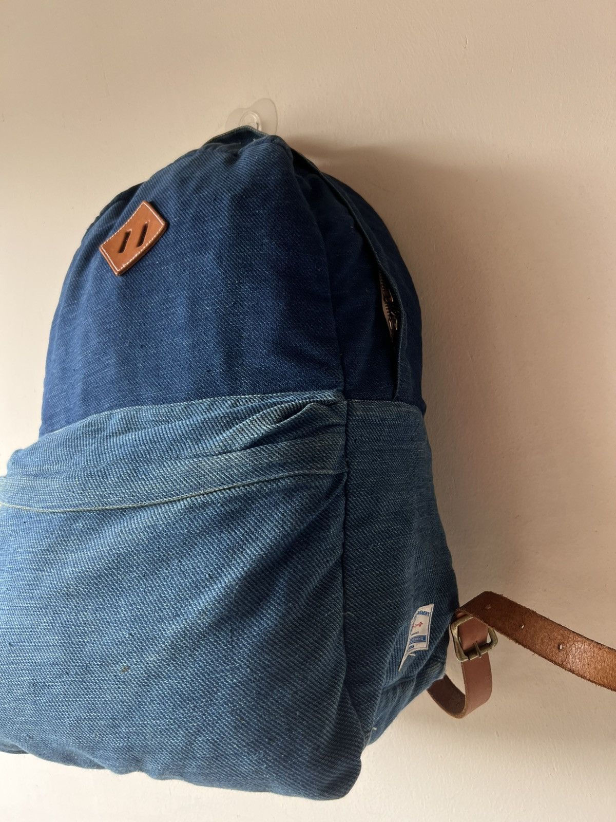 FDMTL FDMTL Japan Fade Patina Indigo Backpack Bag Size ONE SIZE - 20 Thumbnail