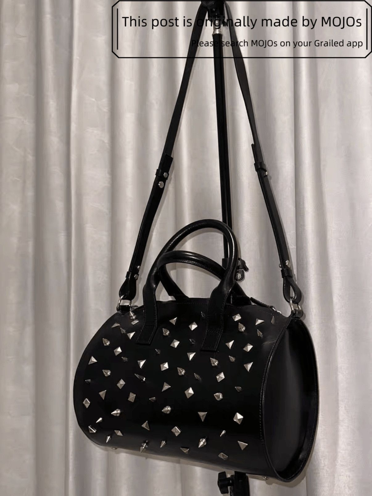 Junya Watanabe Junya Watanabe Rivet Boston Bag mojos903 Size ONE SIZE - 1 Thumbnail
