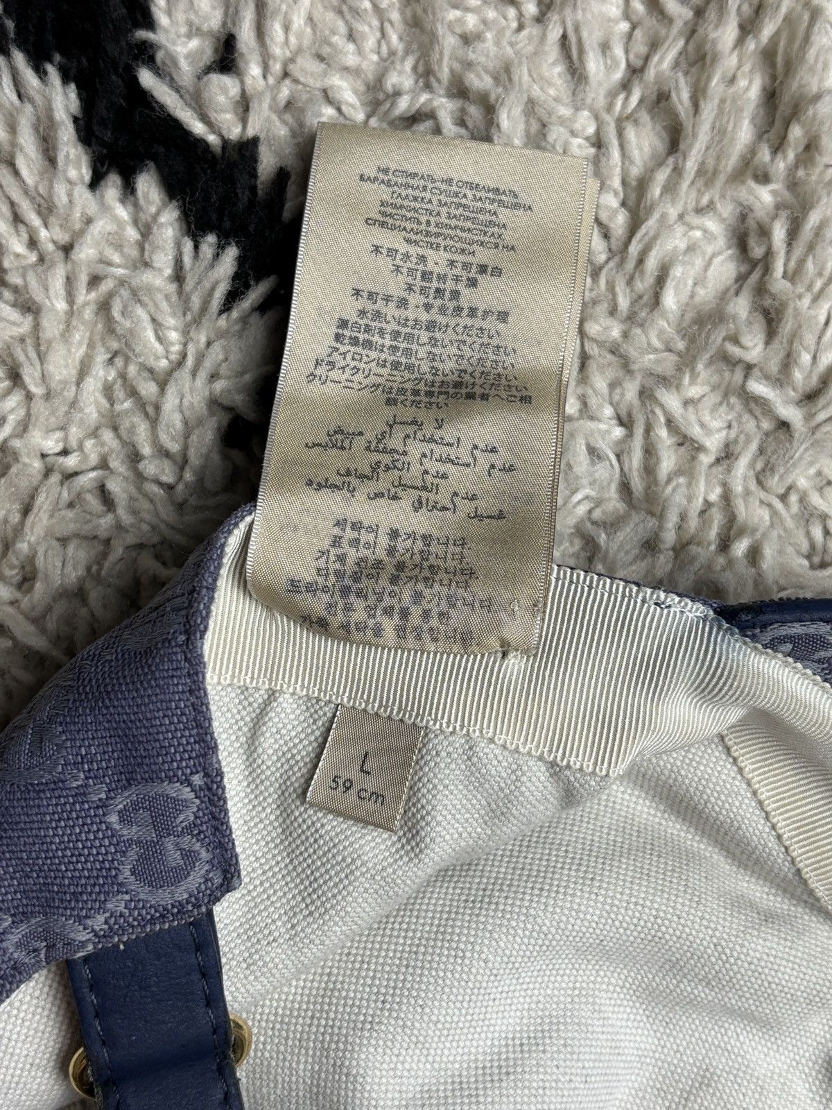 Gucci Gucci GG Monogram Canvas Rare Cap Hat Baseball Vintage Size ONE SIZE - 11 Thumbnail