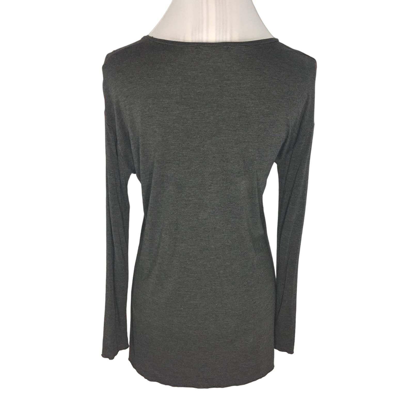 Zara Zara W&B Women's Tee Long Sleeve Graphic Size Small Size S / US 4 / IT 40 - 3 Thumbnail