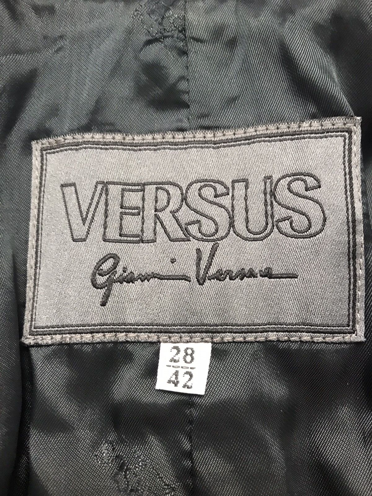 Versace × Versus Versace Vintage Versus By Giani Versace Blazer/Jacket Size S / US 4 / IT 40 - 8 Thumbnail