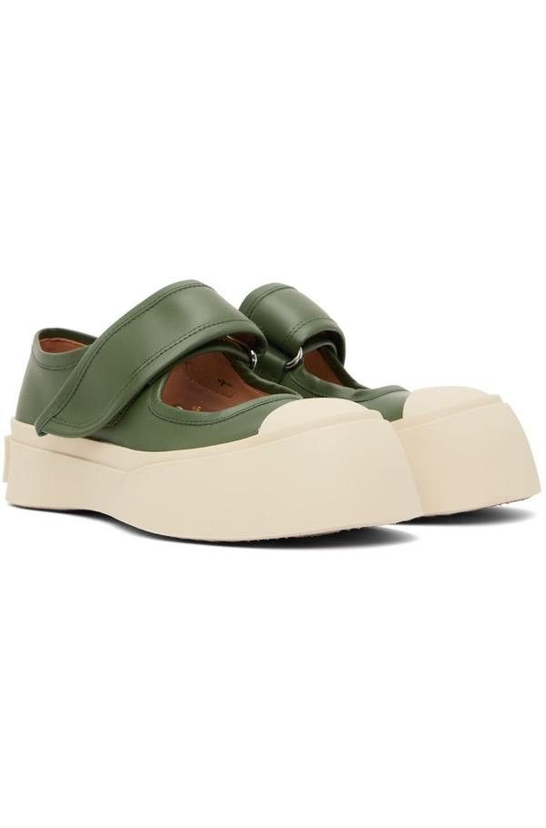 Marni o1y1025 Pumps in Dark Green Size US 8 / IT 38 - 3 Thumbnail