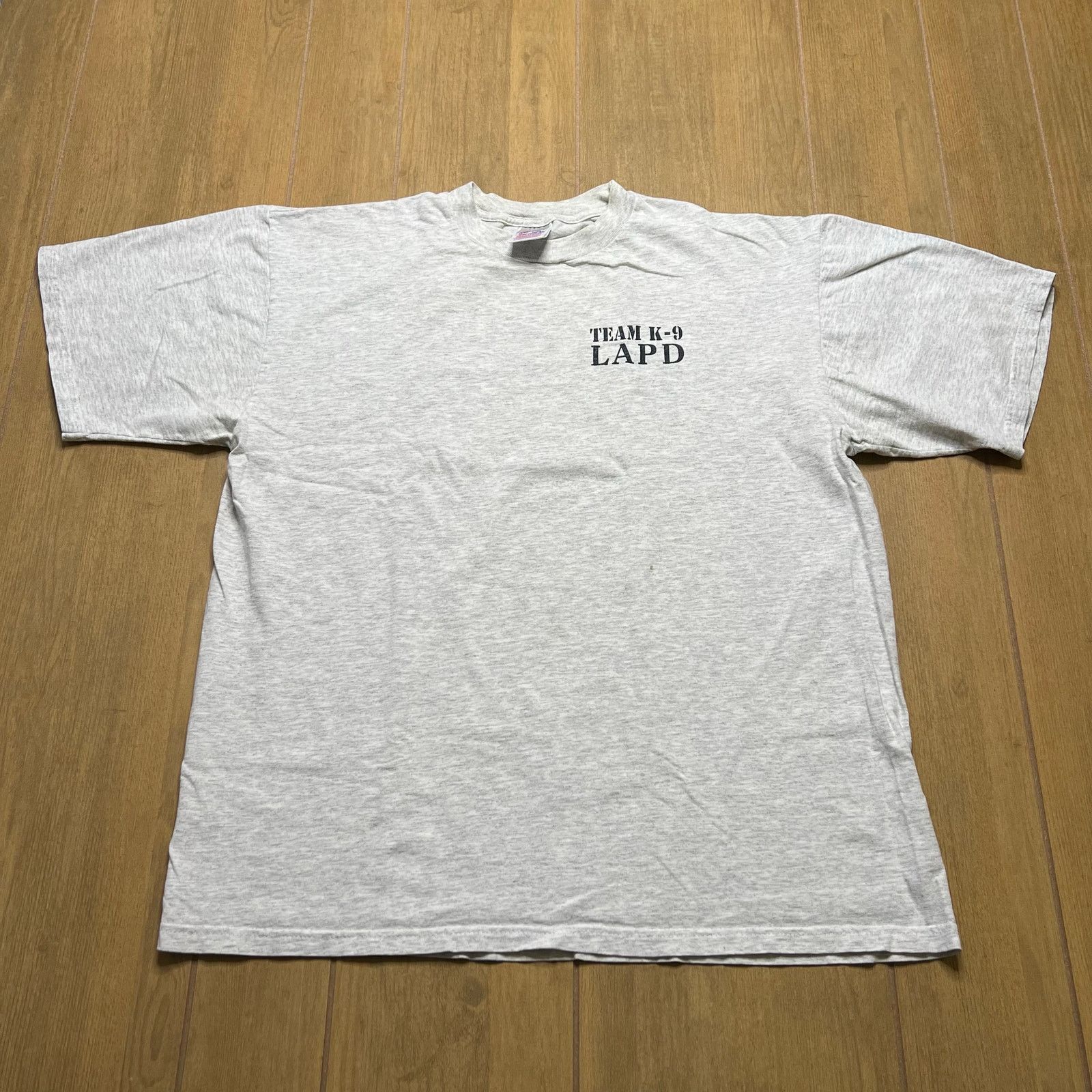 Jerzees Vintage LAPD Team K-9 T-Shirt One Bite and We Gotcha 1995 XL Size US XL / EU 56 / 4 - 1 Thumbnail