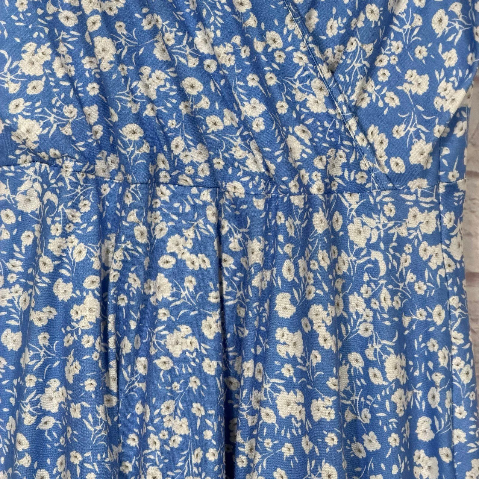 Other Fensace Women's Large Floral Print Summer Dress Size L / US 10 / IT 46 - 2 Thumbnail