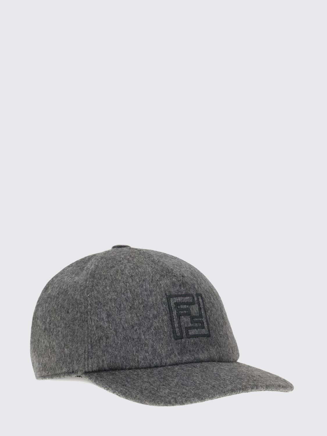 Fendi Fendi Hat Men Grey Size ONE SIZE - 1 Thumbnail