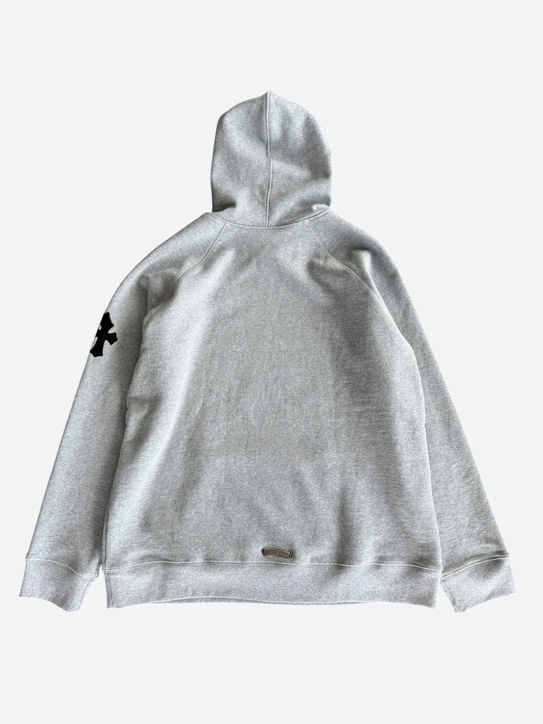 Chrome Hearts Grey & Black Triple Cross Patch Paper Jam Hoodie Size US XXL / EU 58 / 5 - 2 Thumbnail