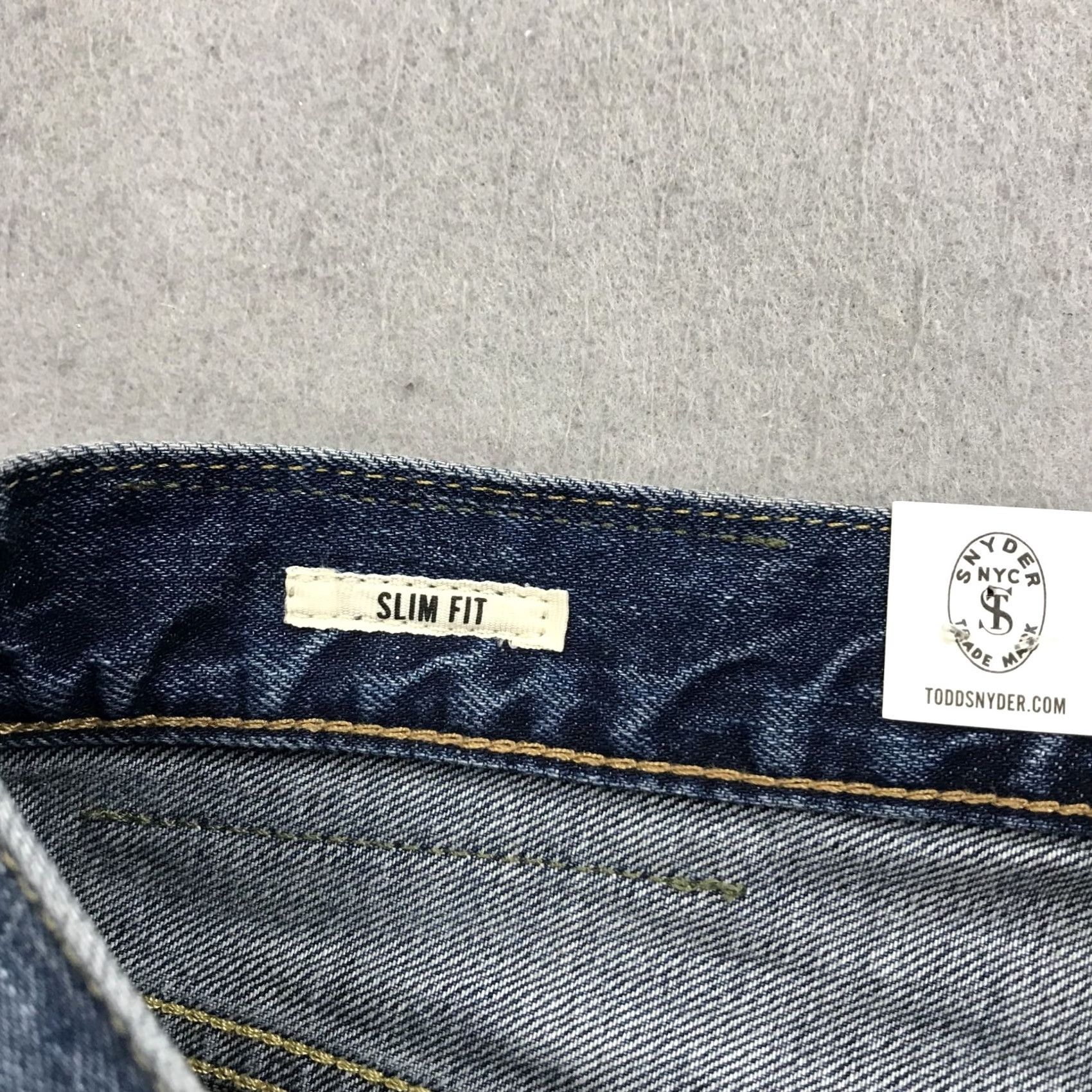 Todd Snyder Todd Snyder Jeans Mens 31x32 Slim Blue Distressed NWT Selvedge 12.5 Oz Vintage-N/A? Size US 31 - 6 Thumbnail