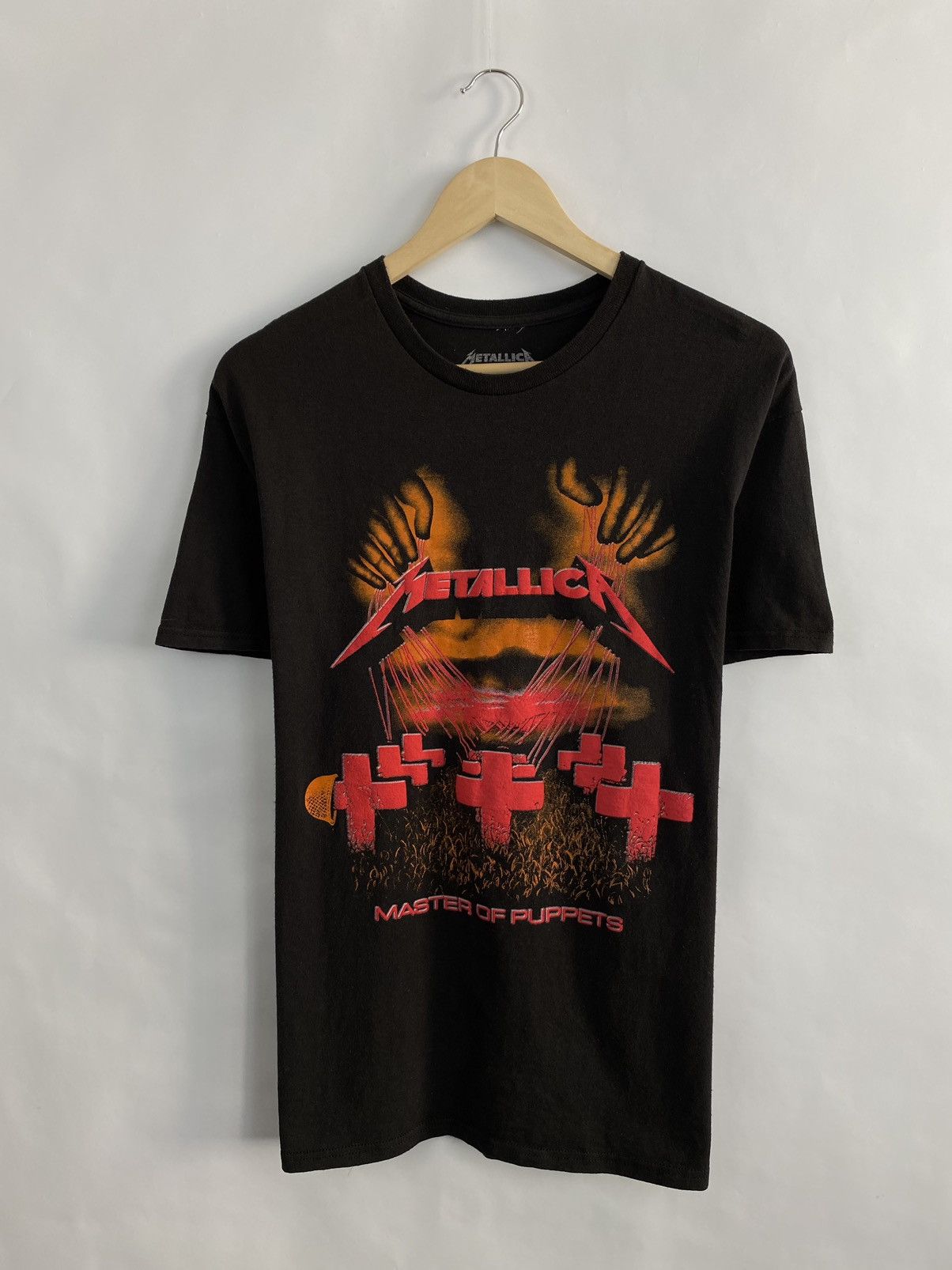 Metallica 🇺🇸💀 Vintage Metallica Master Of Puppets Rare Retro T-Shirt Size US M / EU 48-50 / 2 - 2 Thumbnail