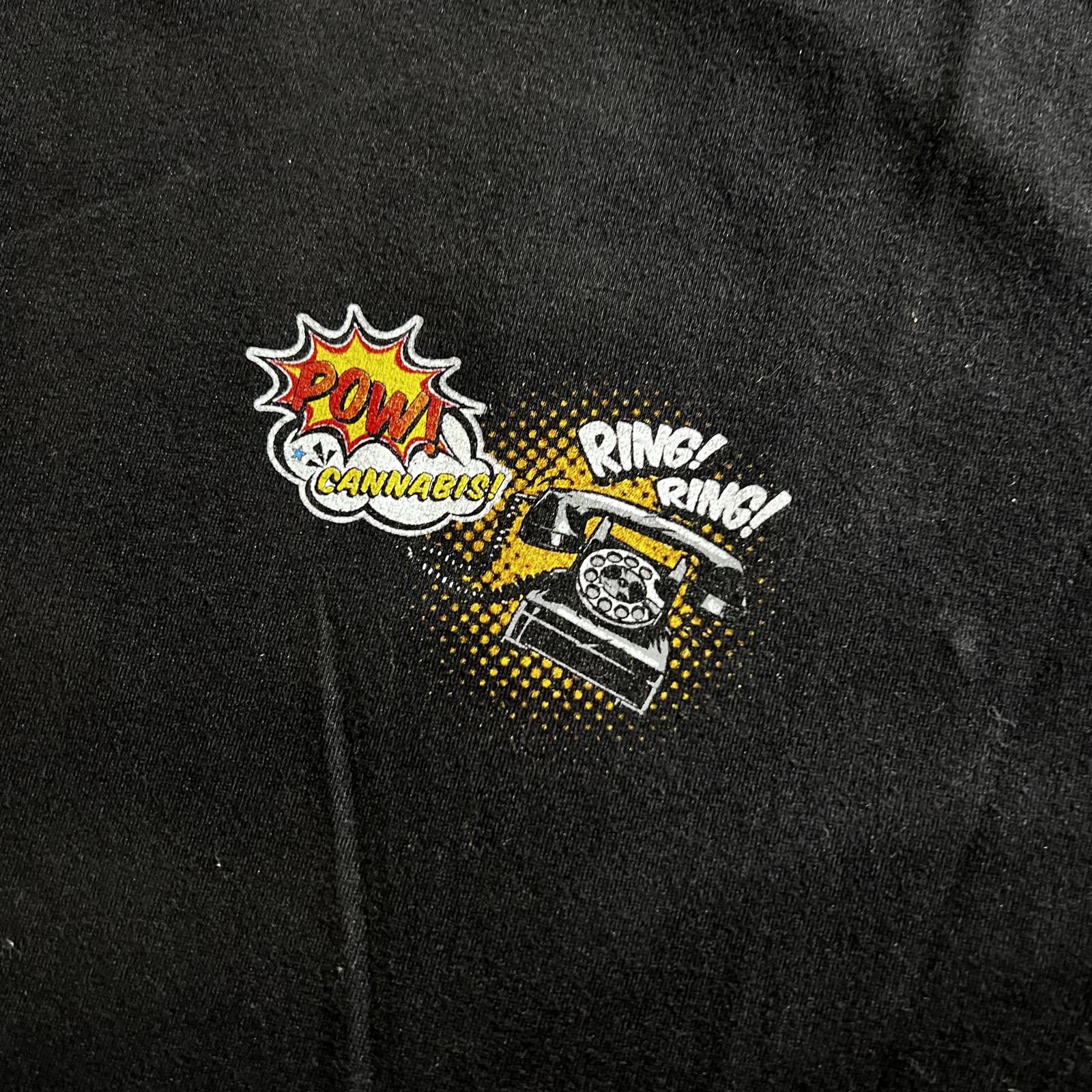 NASCAR Cali Dispensary "Secret" Tee Shirt Black Size US L / EU 52-54 / 3 - 3 Thumbnail