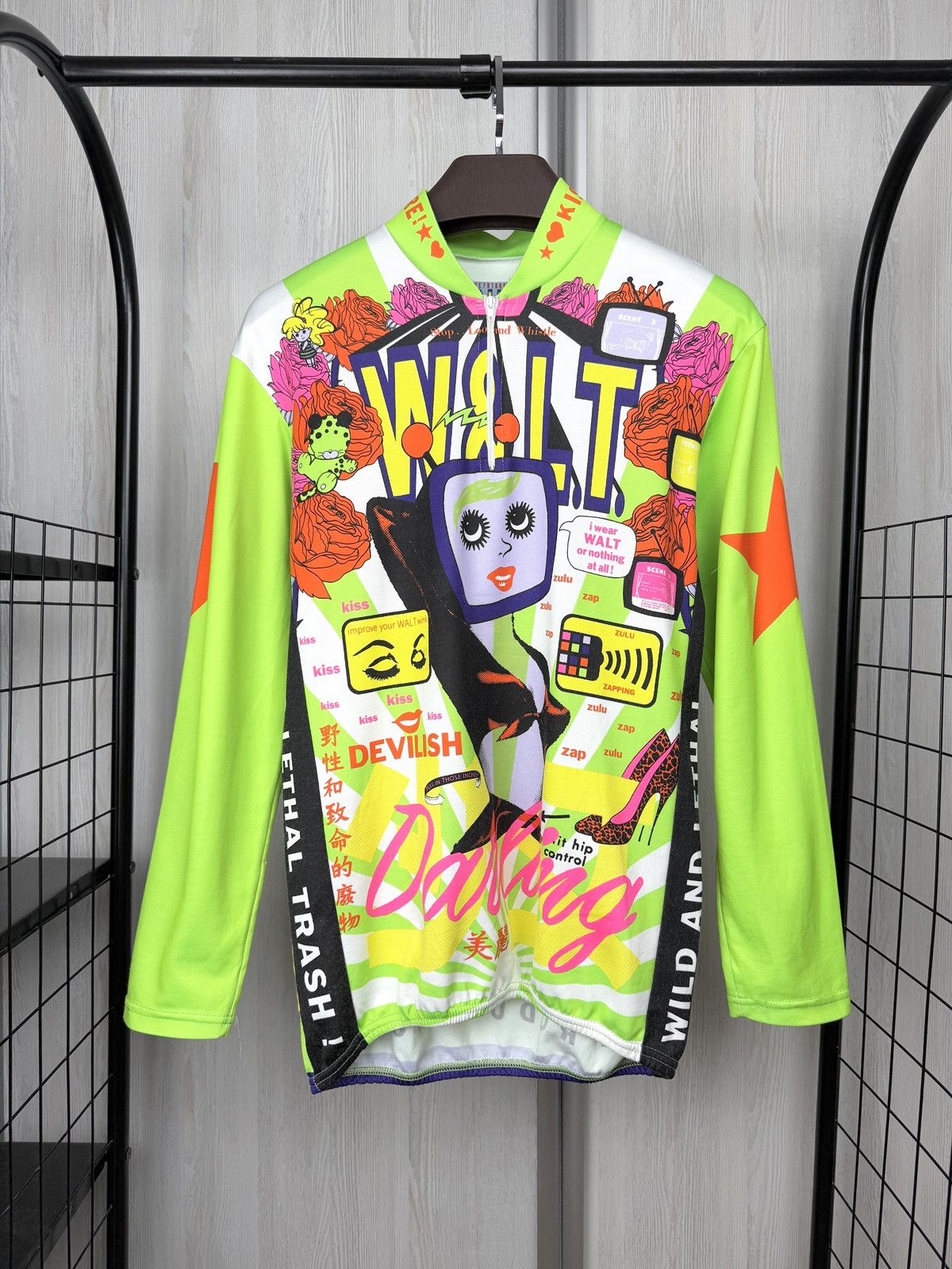 W&LT Walter Van Beirendonck Wild & Lethal Trash W&LT Cycle shirt Size US L / EU 52-54 / 3 - 1 Thumbnail