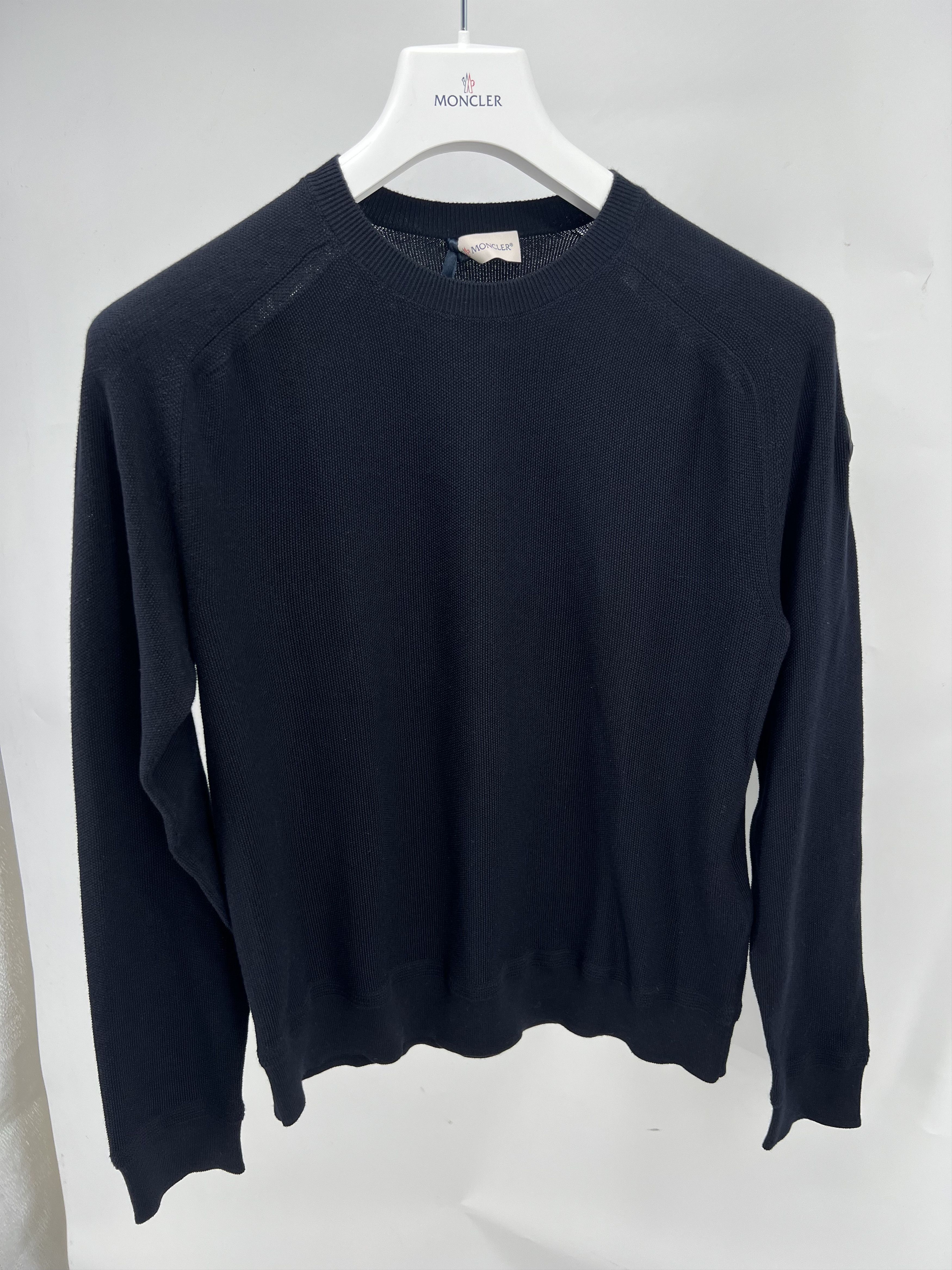 Moncler Mens Moncler Edit Jumper Navy Size S RRP $650 Size US S / EU 44-46 / 1 - 1 Thumbnail