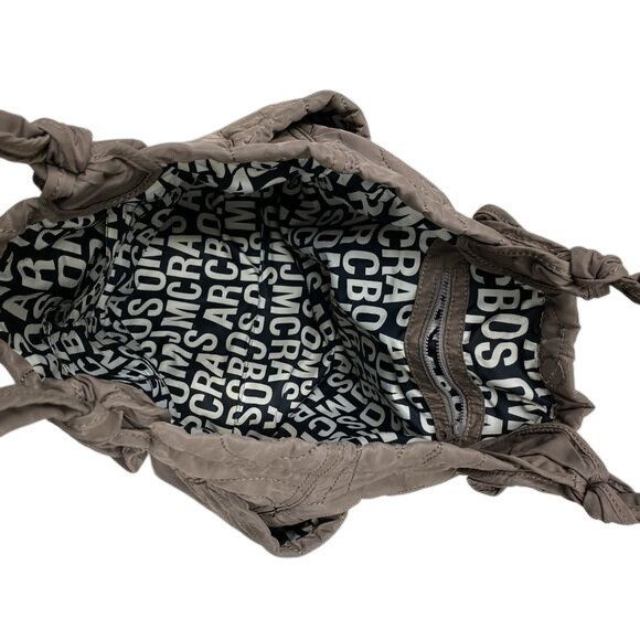 Marc Jacobs Marc Jacobs Pretty Nylon Tate Tote Quartz Grey Quilted Bag Size ONE SIZE - 5 Thumbnail