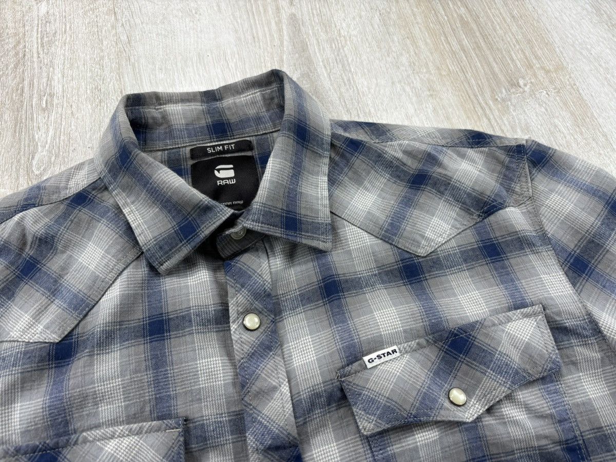 G-Star Mens shirt G Star Raw Size XL Color Blue Size US XL / EU 56 / 4 - 5 Thumbnail