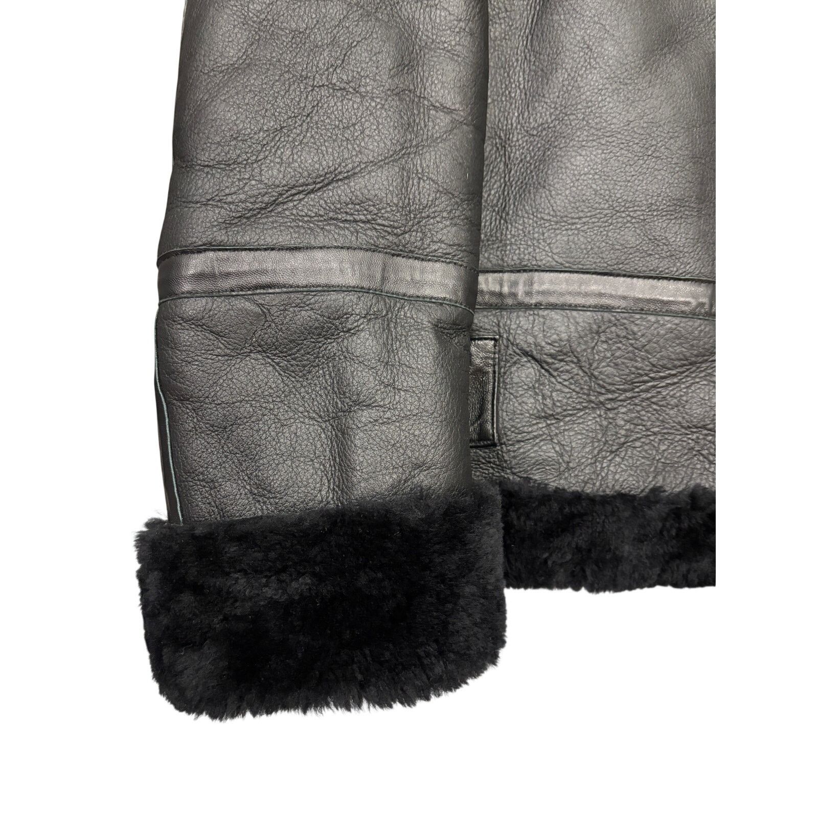 Other *R38 INTUITION Sheep Leather Bomber Jacket FR50/US40 Large Size US L / EU 52-54 / 3 - 7 Thumbnail