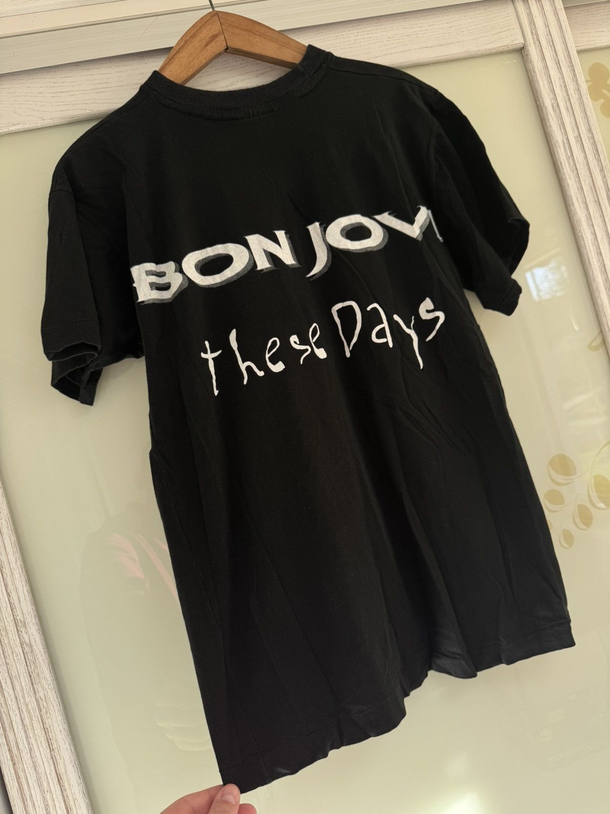 Bon Jovi Vintage Bon Jovi 1995 These Days T-shirt Rare Tour Tee Size US S / EU 44-46 / 1 - 6 Thumbnail