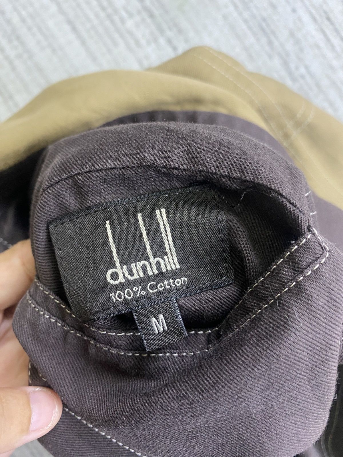 Alfred Dunhill × Designer × Vintage Vintage DUNHILL Breasted Pocket Reversible Jacket Size US M / EU 48-50 / 2 - 13 Thumbnail