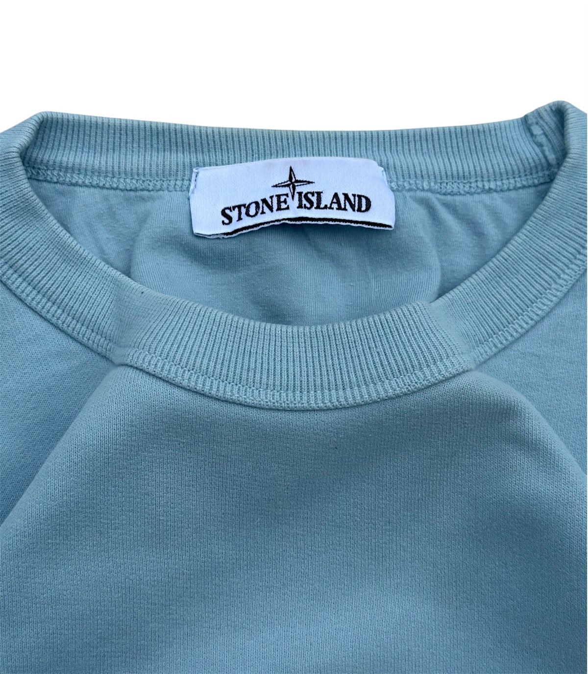 Stone Island Stone Island Blue Crewneck Sweatshirt Size US M / EU 48-50 / 2 - 2 Thumbnail