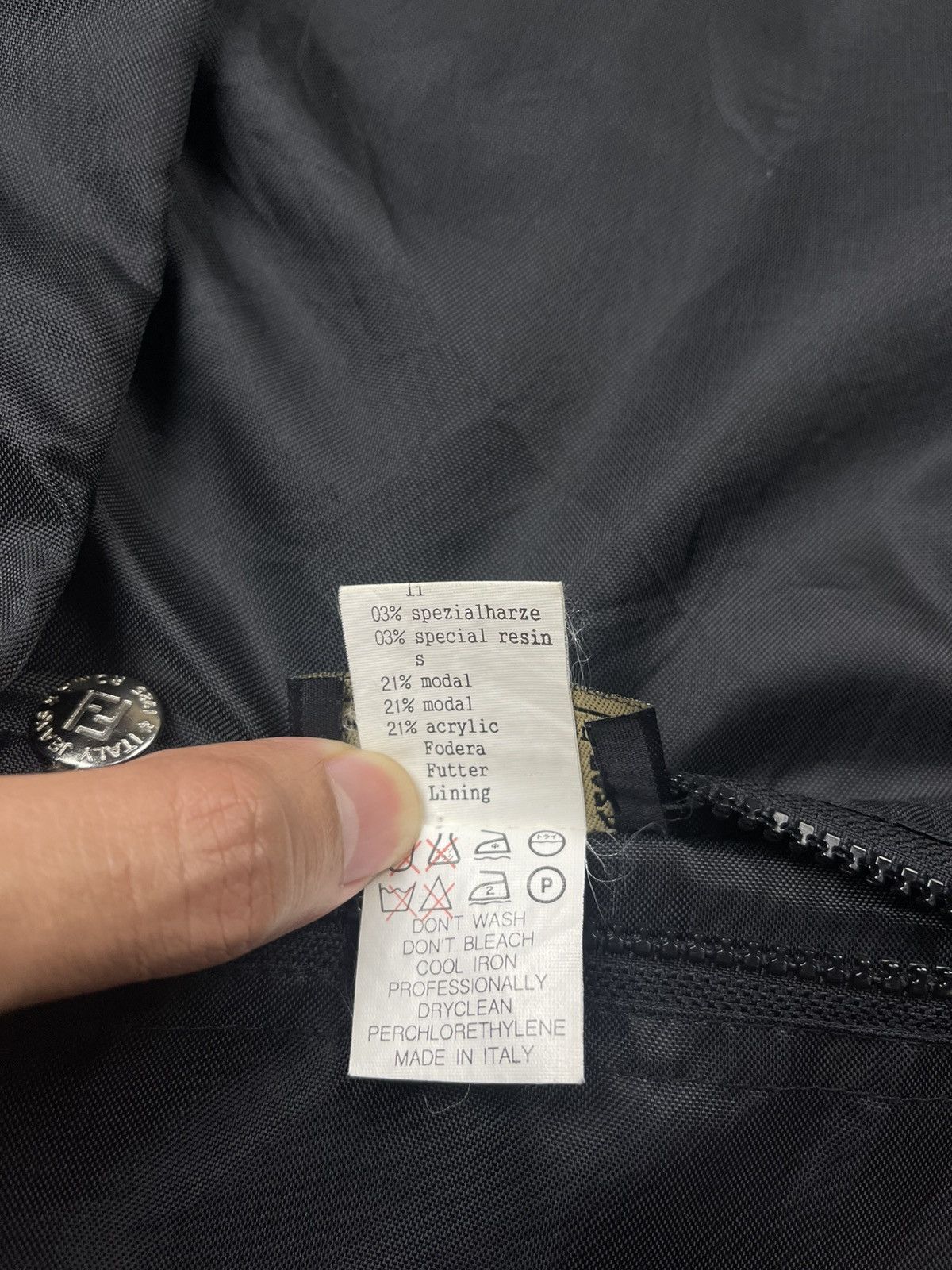 Fendi × Vintage FENDI MONOGRAM REVERSIBLE JACKET VINTAGE Size US M / EU 48-50 / 2 - 11 Thumbnail