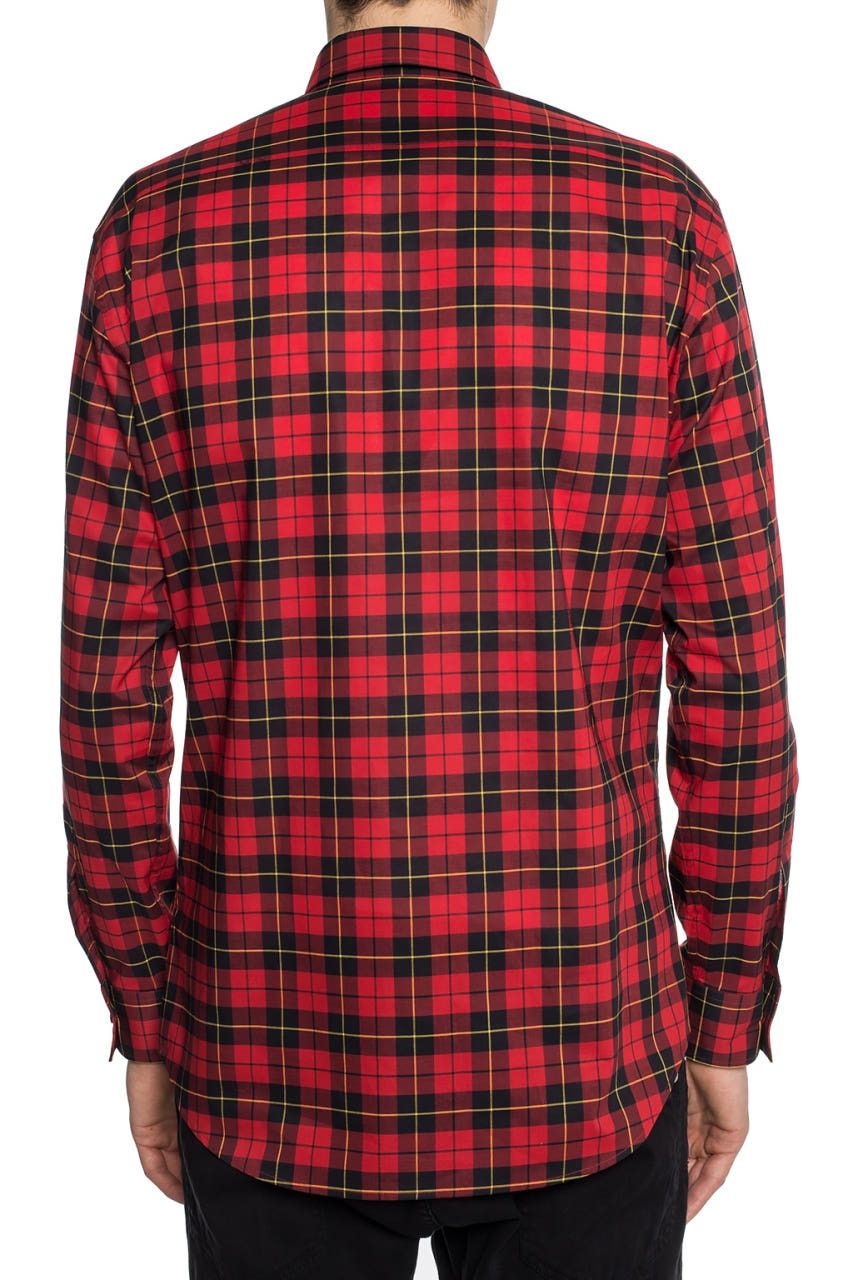 Dsquared2 DSQUARED2 RED CHECKED SHIRT Size US M / EU 48-50 / 2 - 4 Thumbnail
