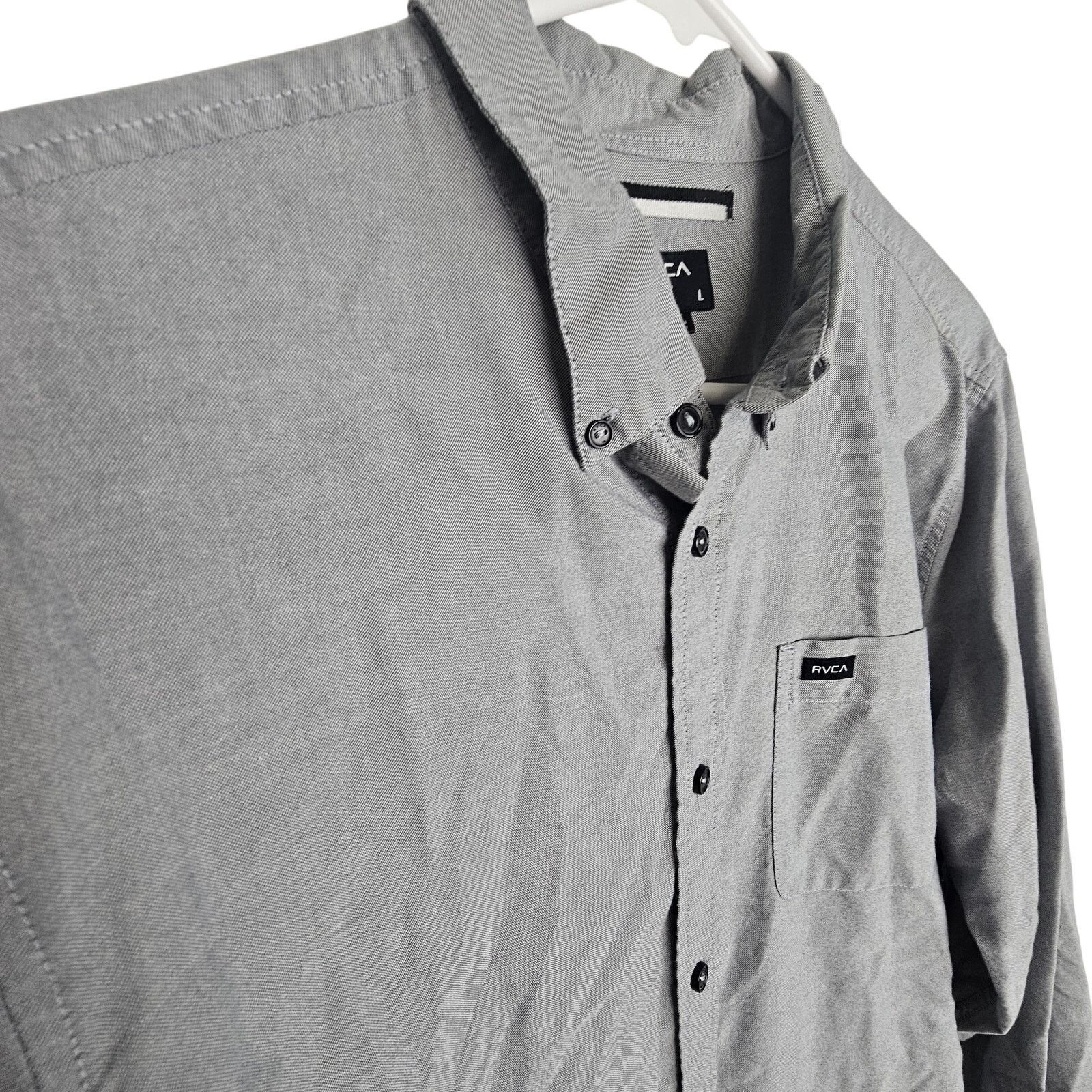 RVCA RVCA Mens Shirt Casual Skater Everyday Slim Minimalist Size US L / EU 52-54 / 3 - 6 Thumbnail