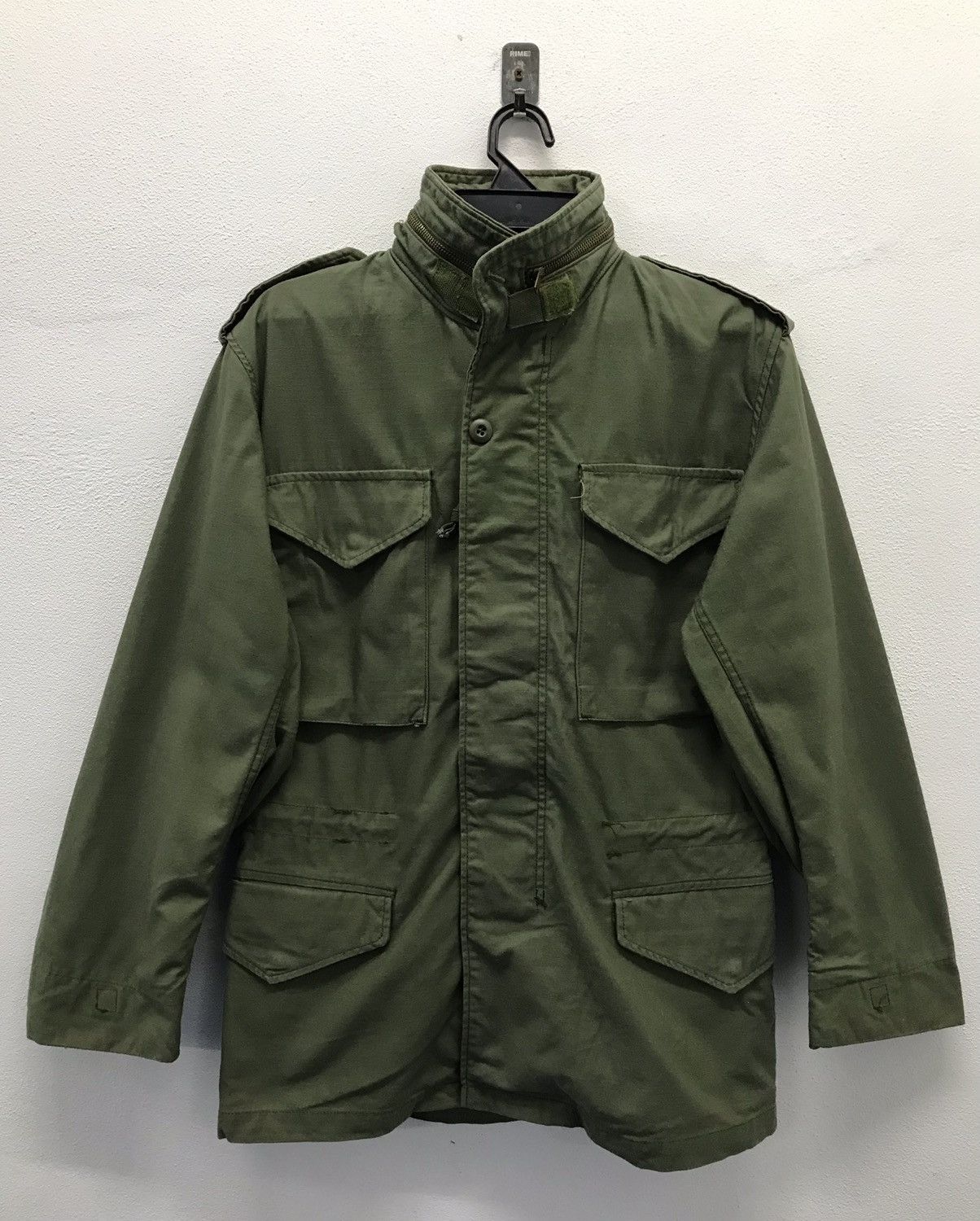 Alpha Industries × Vintage Vintage Alpha Industries Made In Usa Jacket Size US S / EU 44-46 / 1 - 1 Thumbnail