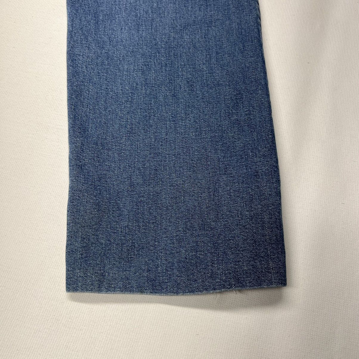 Joseph Abboud × Vintage VTG Joseph Abboud Jeans Blue Straight Cropped Denim Italy Size US 34 / EU 50 - 15 Thumbnail