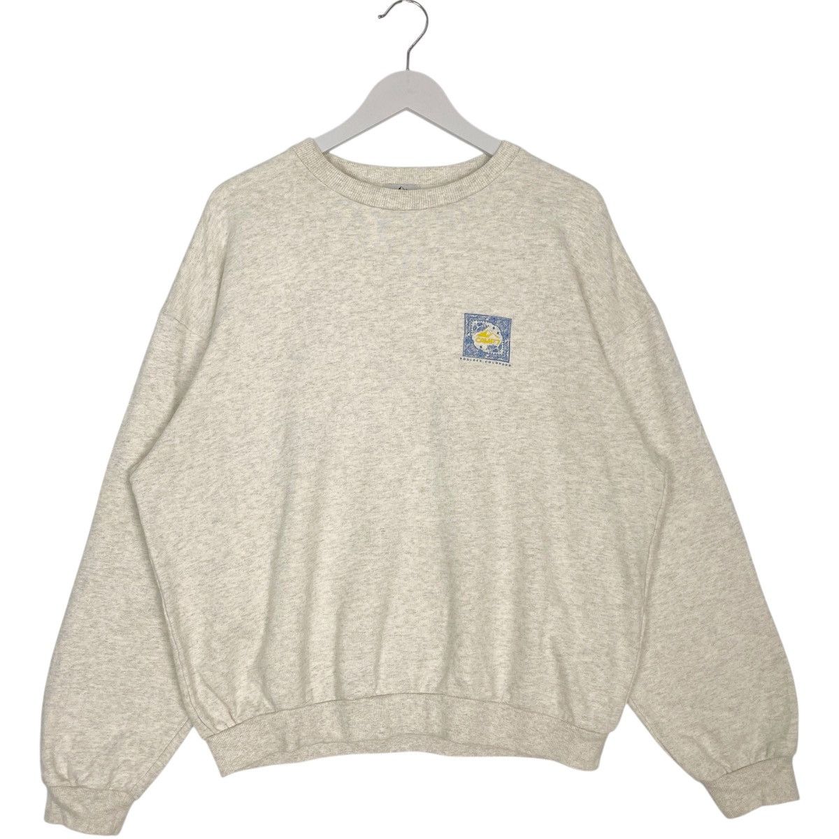 Vintage Vintage Camp7 Sweatshirt Crewneck Big Logo Back Hit Gray Size US M / EU 48-50 / 2 - 5 Thumbnail