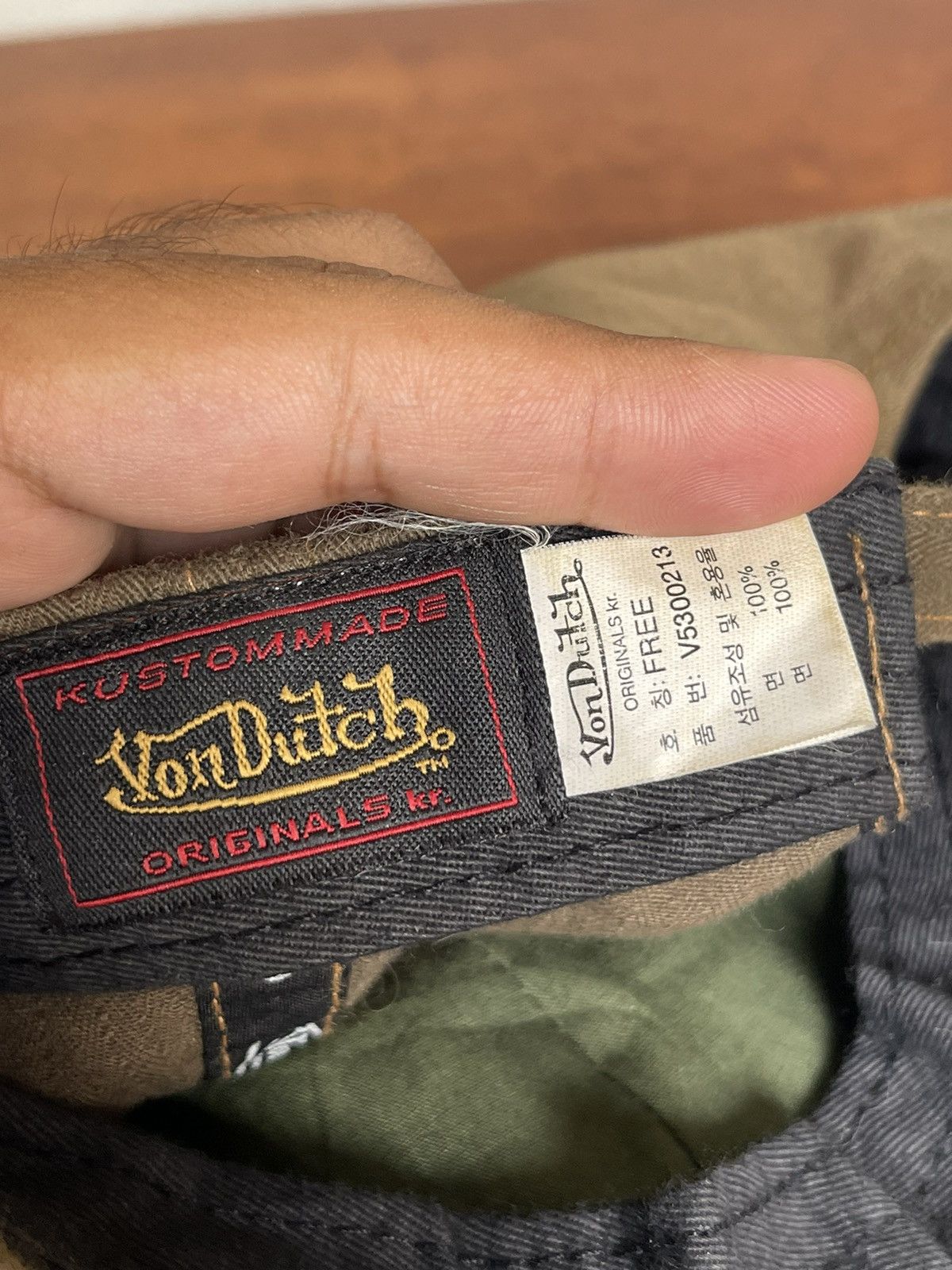Vintage × Von Dutch Von Duct Patches Embroidered Hats Size ONE SIZE - 4 Thumbnail