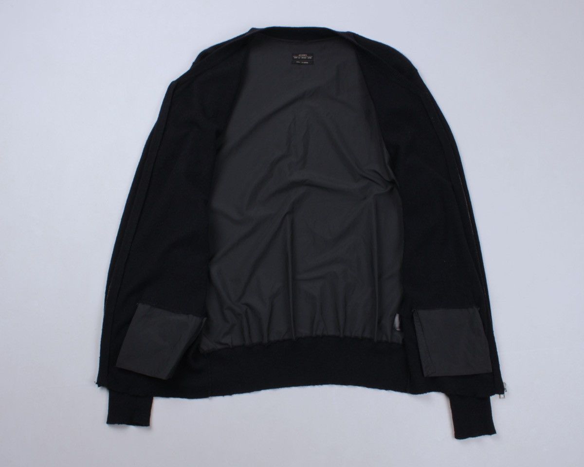 Allsaints × Designer ALLSAINTS Juku Bomber Wool Nylon Full Zip Cardigan Sweater Size US XL / EU 56 / 4 - 11 Thumbnail