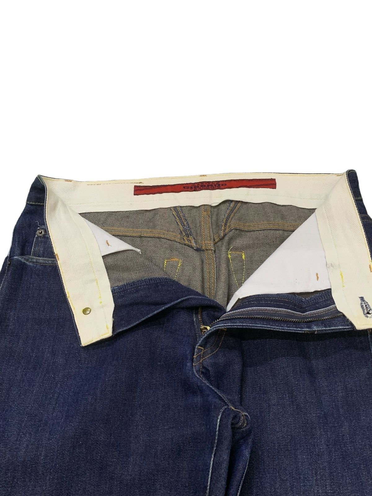 Marithe + Francois Girbaud × Pelle Pelle Marithe Francois Girbaud Raw Baggy Loose Jeans Size US 30 / EU 46 - 8 Thumbnail