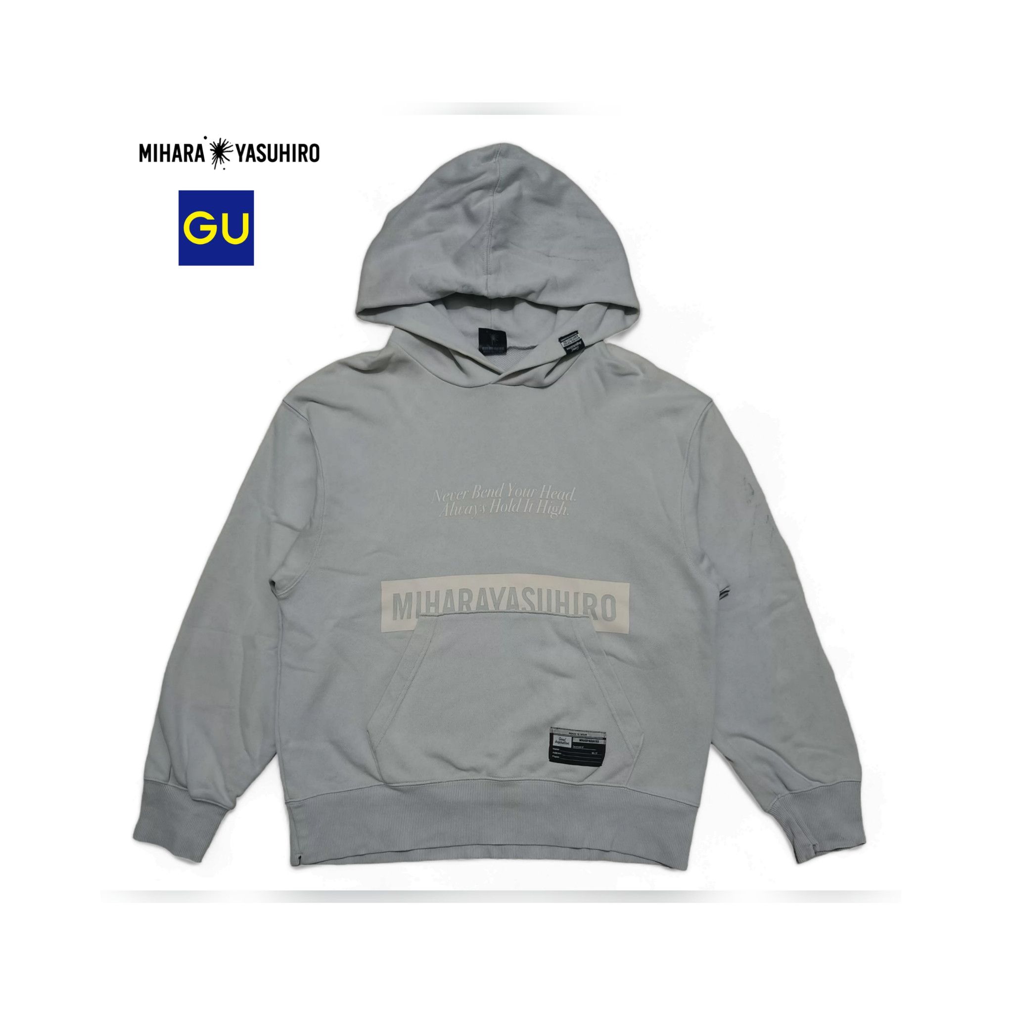 Japanese Brand Maison Miharayasuhiro x GU 'Good Inspiration' Hoodie Jacket Size US M / EU 48-50 / 2 - 1 Thumbnail