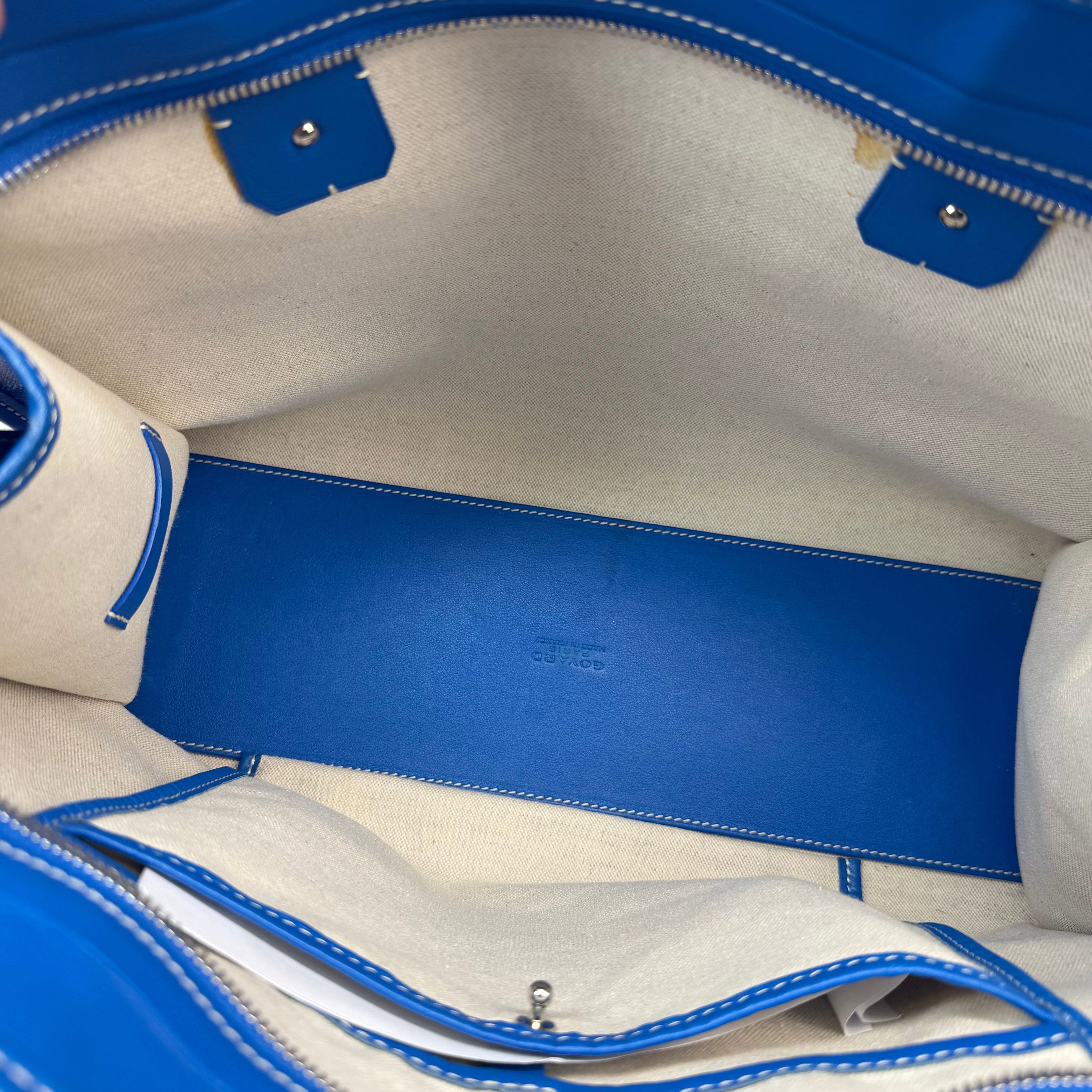 Goyard Goyard Sky Blue Marquises Tote Bag Size ONE SIZE - 8 Thumbnail