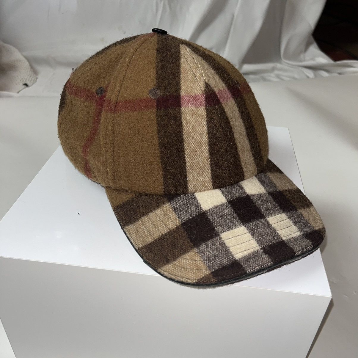 image of Burberry Hat in Beige, Men's