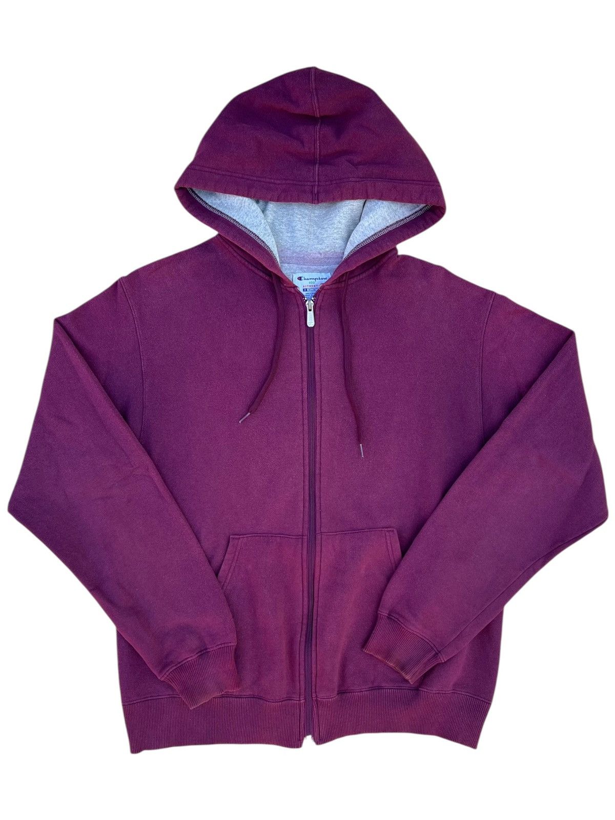 Champion Faded Champion Maroon Zipup Size US M / EU 48-50 / 2 - 1 Thumbnail
