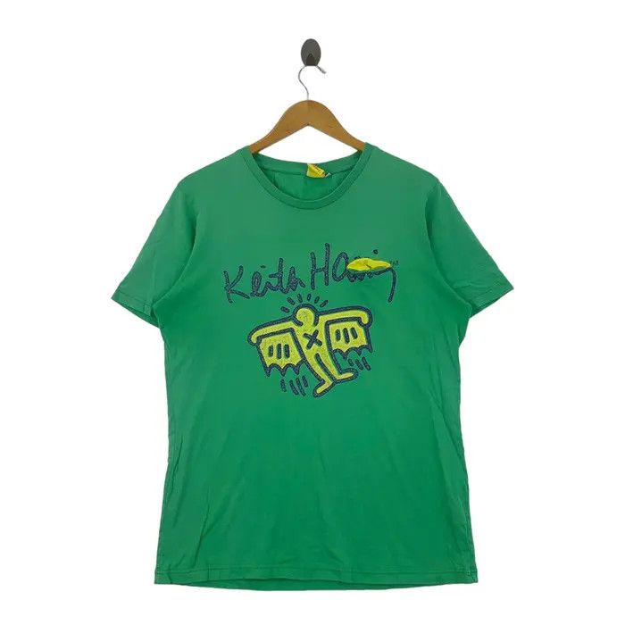 Keith Haring KEITH HARING x UNIQLO Radiant Angel Green Tee Shirt Top MOMA Size XL / US 12-14 / IT 48-50 - 1 Thumbnail
