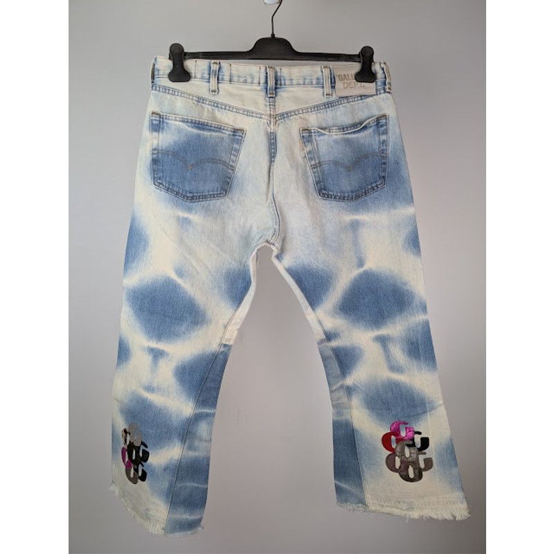 Gallery Dept. o1rshd1 Vintage Levi's Sunfaded G Patch Flare Jeans in Blue Size US 36 / EU 52 - 11 Thumbnail