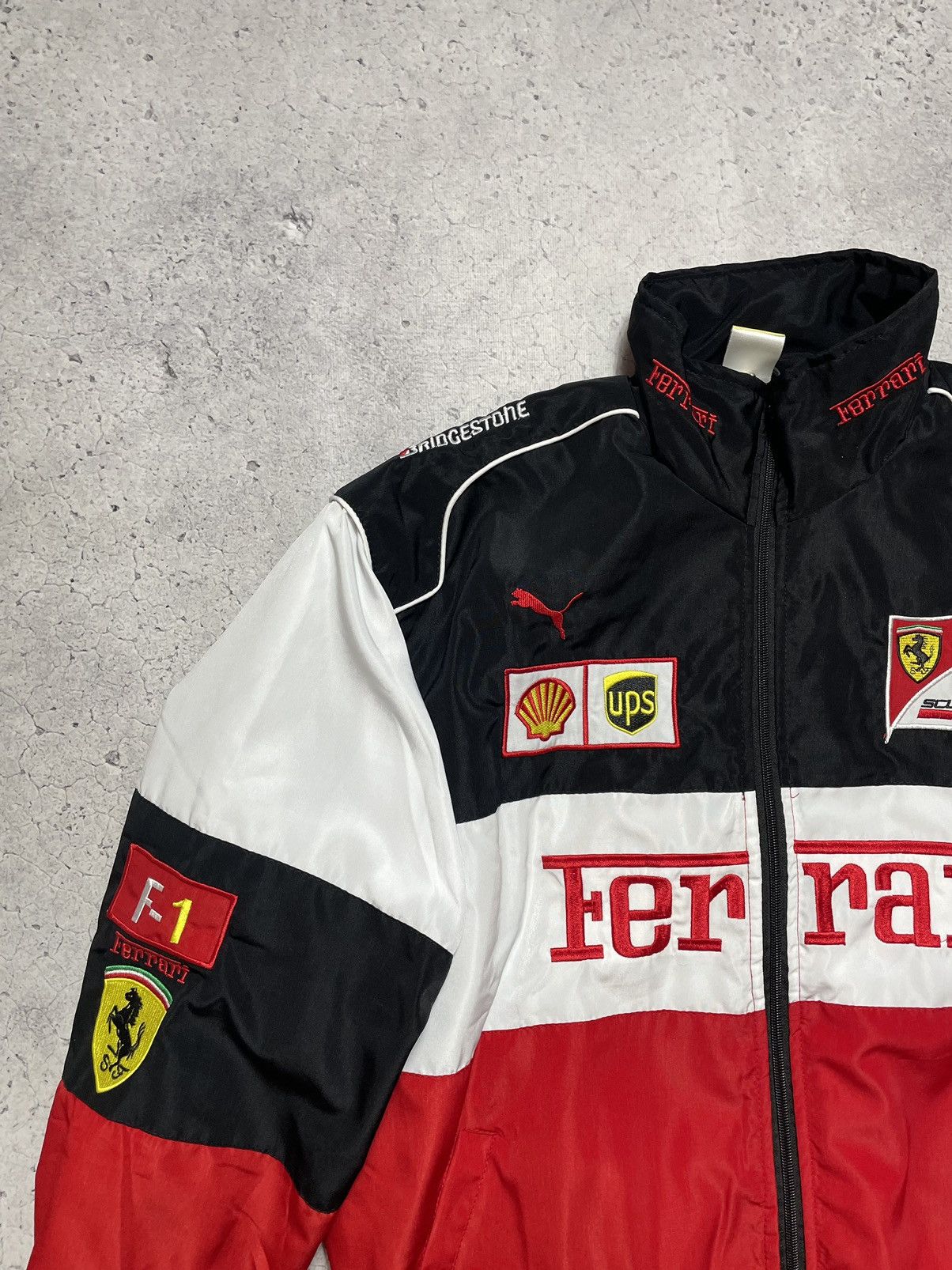 Ferrari Vintage Ferrari F1 Racing Jacket Hype Rare Big Logo Marlboro Size US L / EU 52-54 / 3 - 10 Thumbnail