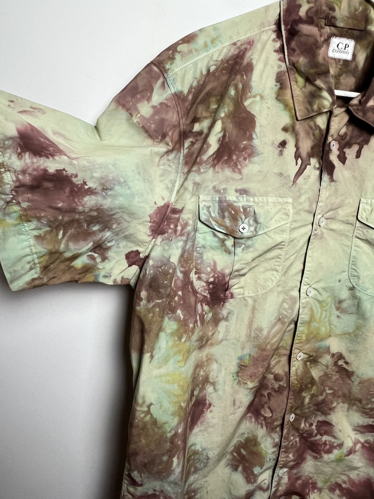 C.P. Company cp company stone island y2k camo tie dye shirt vintage Size US L / EU 52-54 / 3 - 7 Thumbnail