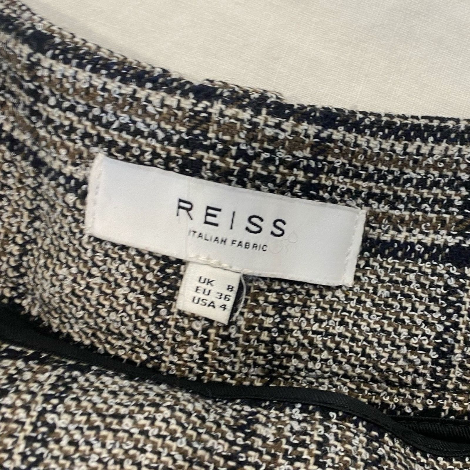 Reiss Reiss Women's Italian Wool High-Rise Ankle Dress Pants - 4 Size 27" / US 4 / IT 40 - 5 Thumbnail