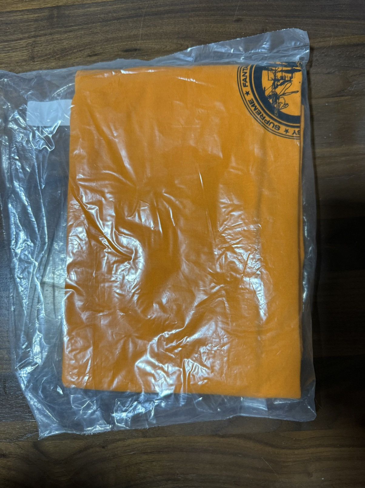 Supreme SUPREME DEVOTION TEE Orange Cotton T-Shirt FW25 Graphic XL Size US XL / EU 56 / 4 - 4 Thumbnail