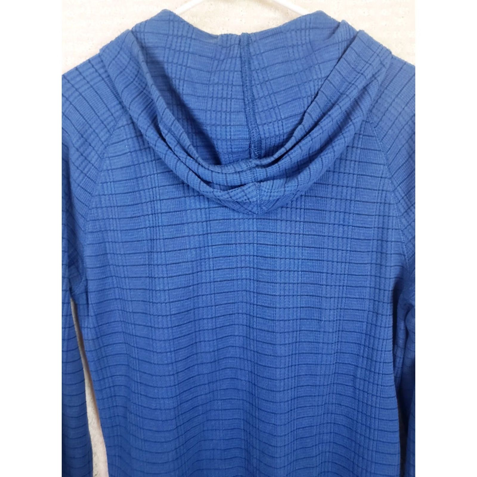 Hurley Hurley Henley Hoodie Shirt Men's M Blue Striped Hooded Long Sleeve Pullover Size US M / EU 48-50 / 2 - 6 Thumbnail