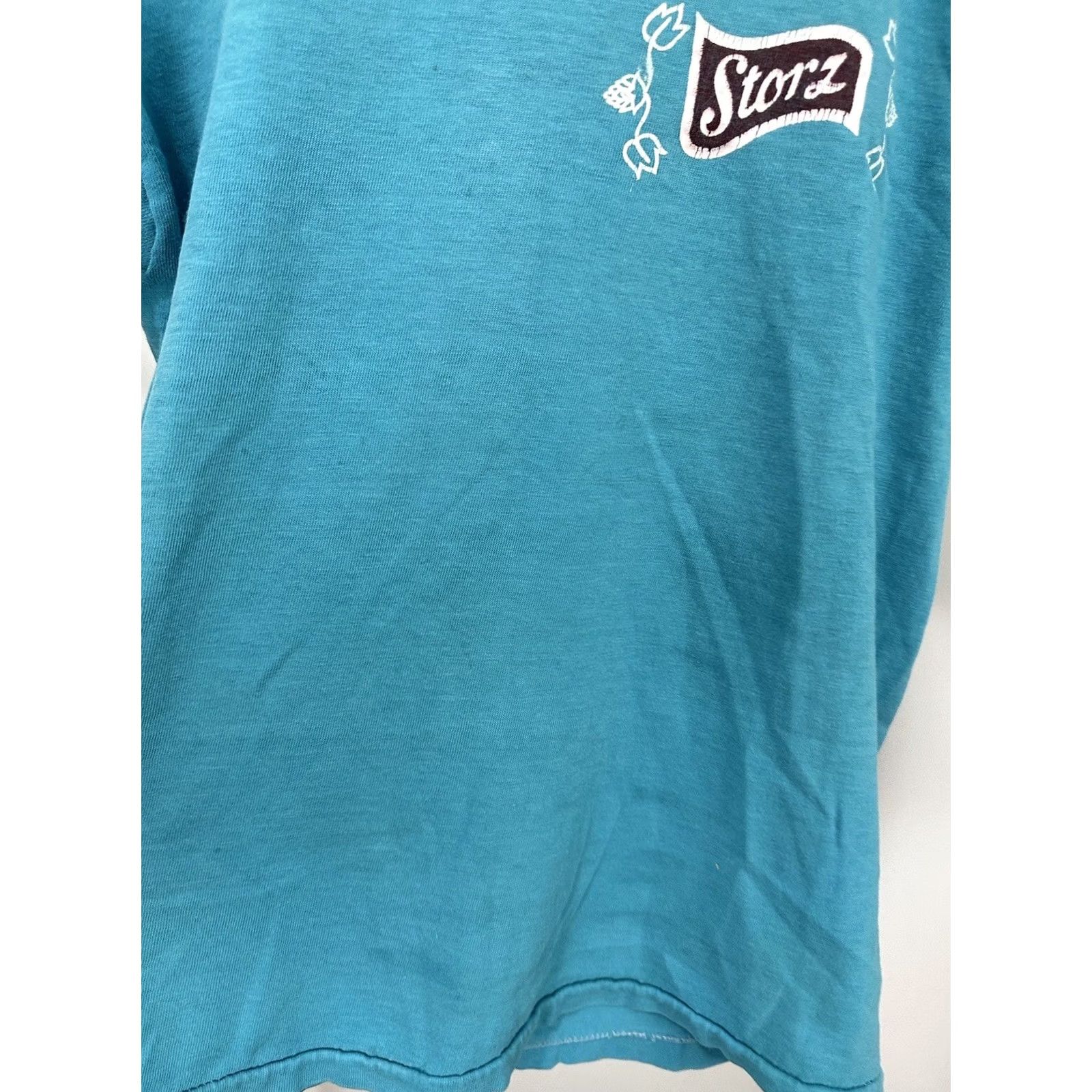 Hanes Hanes VTG 60s Beer Promo Short Sleeve T-Shirt Size M Teal Mens Size US M / EU 48-50 / 2 - 7 Thumbnail