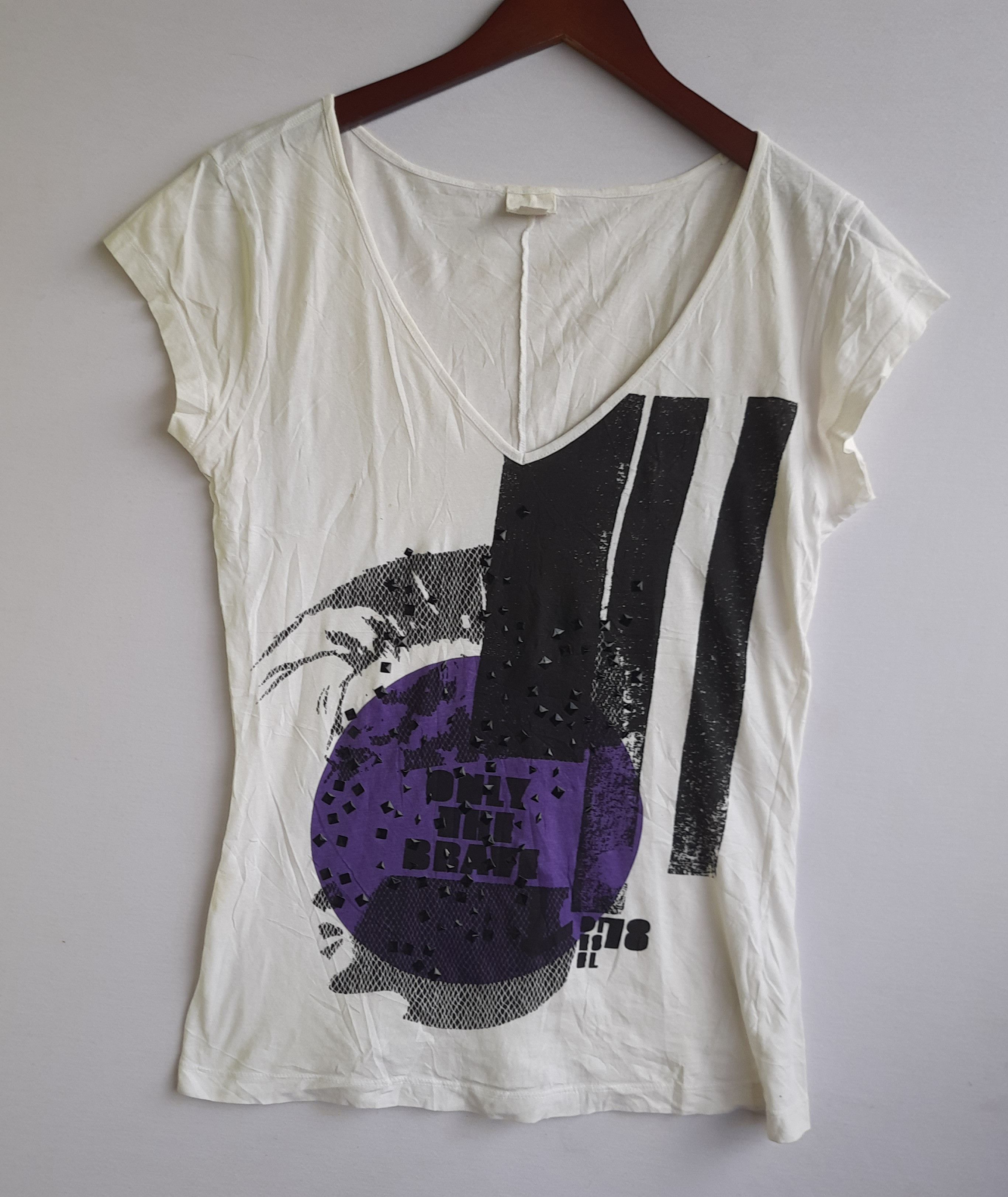 Diesel Y2K Diesel The Brave Shirt Punk T-Shirt Size M / US 6-8 / IT 42-44 - 3 Thumbnail
