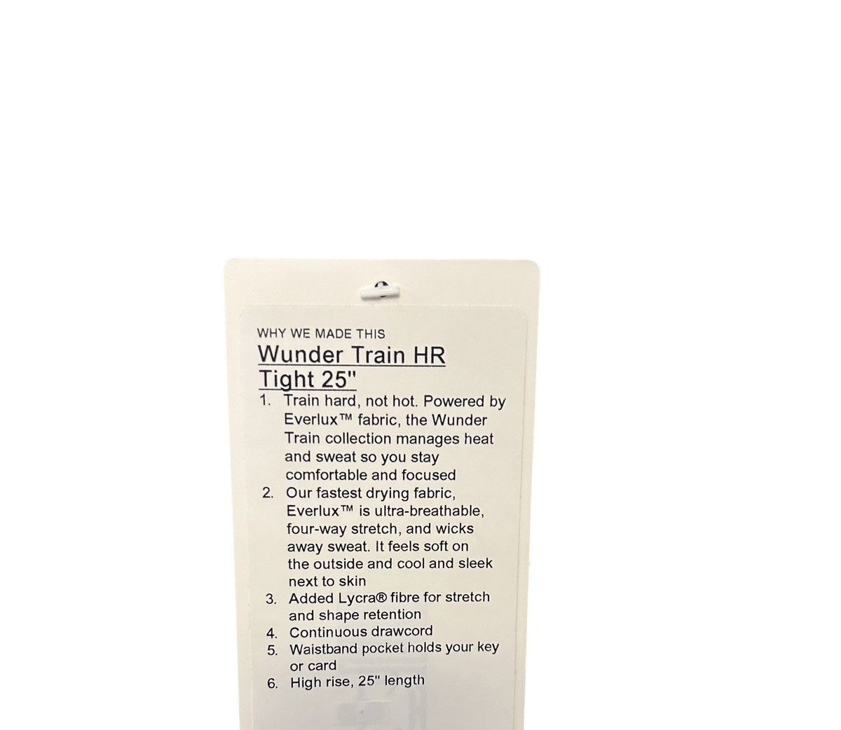 Lululemon Lululemon Wunder Train High-Rise Tight 25" True Navy 6 NWT Size 28" / US 6 / IT 42 - 6 Thumbnail