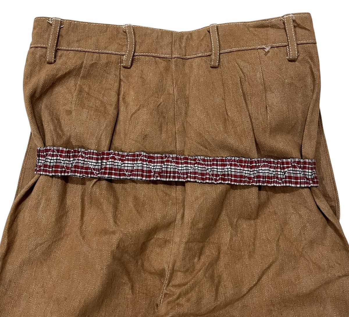 Vivienne Westwood 🚨Binding Accept 🚨RARE! Vivienne westwood Corset Canvas pants Size 30" / US 8 / IT 44 - 4 Thumbnail