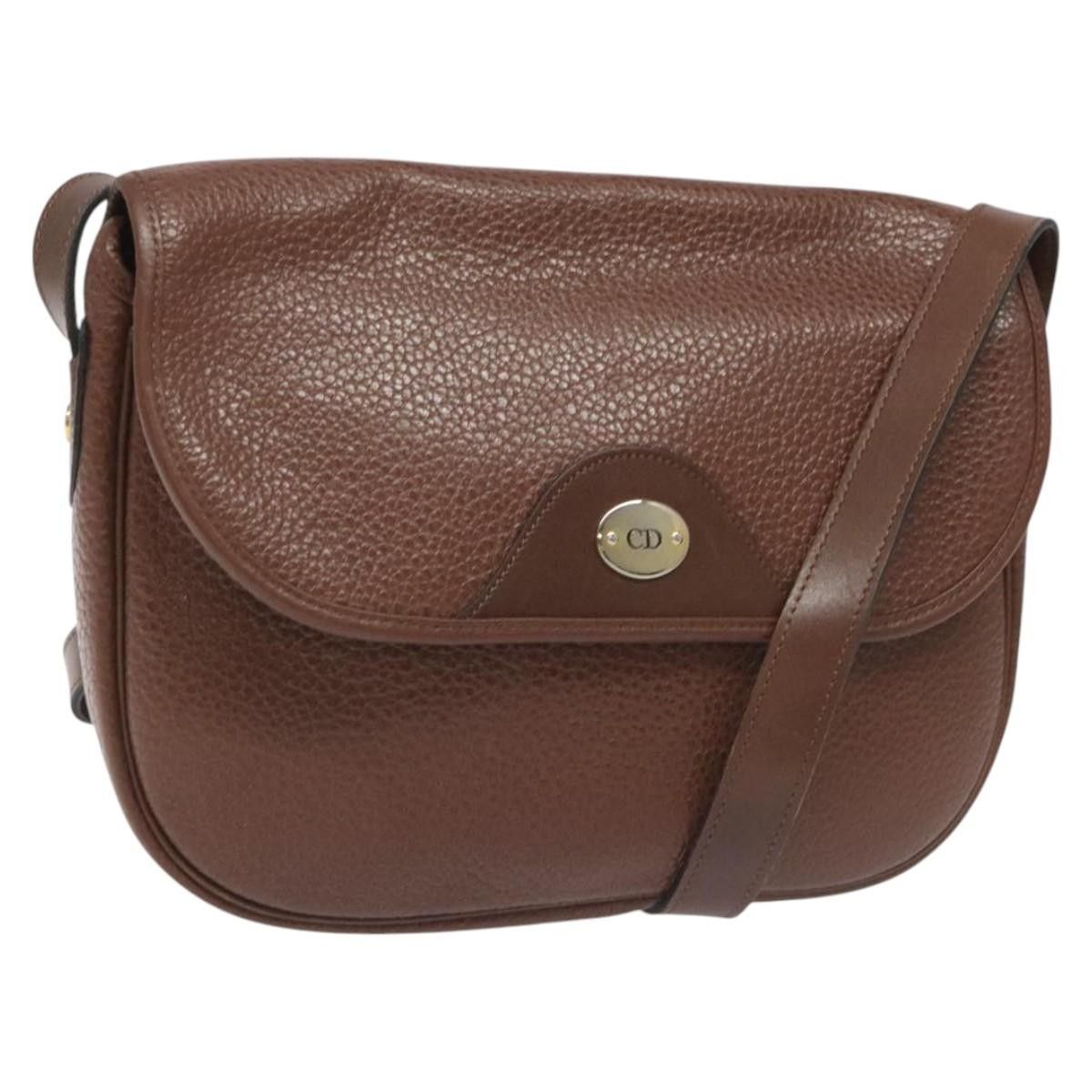 Dior Christian Dior Vintage Shoulder Bag Leather Size ONE SIZE - 1 Thumbnail