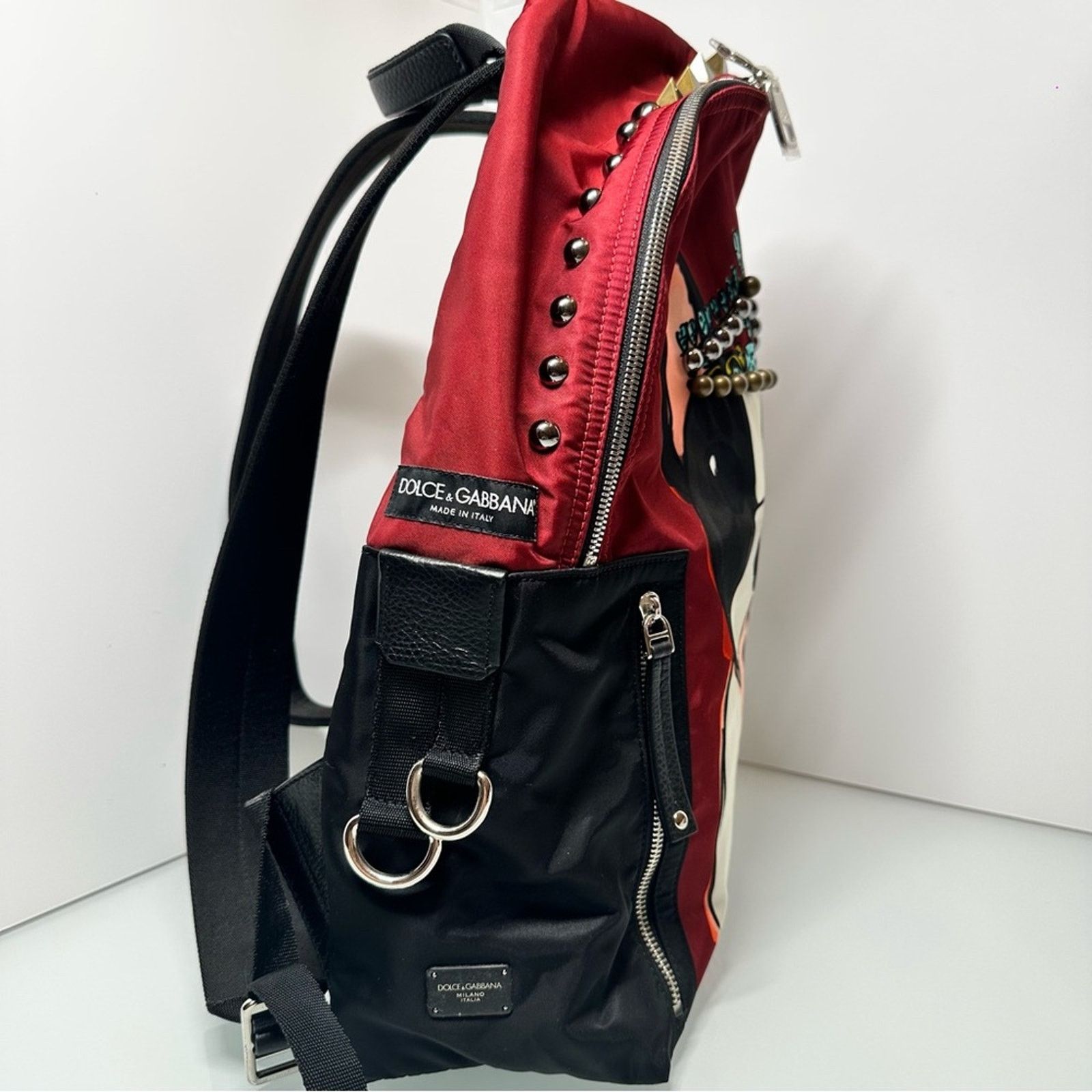 Dolce & Gabbana Dolce & Gabbana Vulcano Nylon Dog Backpack Size ONE SIZE - 8 Thumbnail